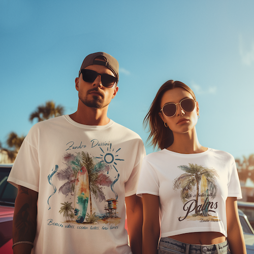 men and woman with white zandro dassini shirts