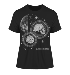 Sun and Moon Style Shirt - Fitted Ladies Organic Shirt