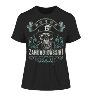 Skull 5 - Fitted Ladies Organic Shirt