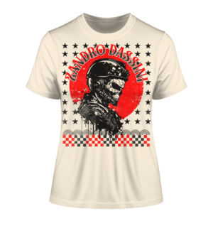 Biker 3 - Fitted Ladies Organic Shirt