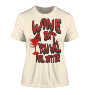 Wine Shirt - Fitted Ladies Organic Shirt