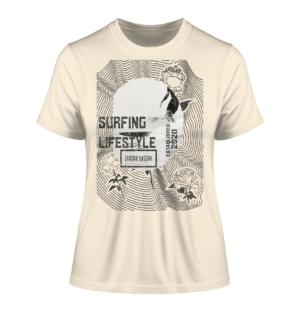 Surfing Shirt - Fitted Ladies Organic Shirt