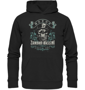 Skull 5 - Organic Hoodie